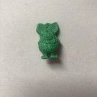 Vtg 1960s Ed Roth Rat Fink Gumball Ring Vending-snap On-mouse-charm-green