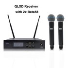 Advanced Qlxd4 Wireless 2 Handheld Microphone System 2 Beta 58 Karaoke Stage