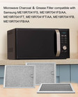 Microwave Charcoal And Grease Filter Fit For Samsung Me19r7041fs  Me19r7041fs aa