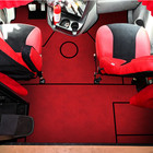 Truck Floor Mats Fits International Lt Rh Prostar Lonestar - Red 