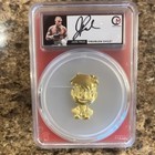 Jake Paul 2024 Niue- 2 Oz Gold Gilded Silver Chibbi With Autograph- 50 Mintage  