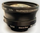 Kodak 2 0x 37mm Telephoto Converter Lens With End Cap- Made In Japan