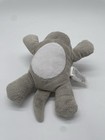 Melissa And Doug Gray Cat White Belly Laying Plush Stuffed Animal Toy