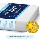 Mini Crib Mattress 24x38 Dual Sided Coolgel Waterproof Luxury Dreamer Moonlight