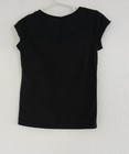 Jojo Siwa Black Graphic Short Sleeve Crew Neck T-shirt Xs  4-5 