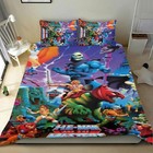 3pcs Bedding Sets Duvet Cover Sets He-man All Season For Kids Soft Lightweight