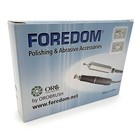 Foredom -  Cup Brush  Brass Wire  12 Mm D - 9 5mm L - 3 32  Shank - 12 Pack