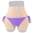 Crossdresser Transgender Silicone Panty Thicken Hip Underwear Pant Fake Vagina