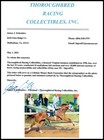 Secretariat Iconic 1973 Preakness Stakes 8x10 Photo Signed By Ron Turcotte   Coa