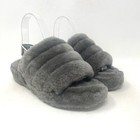 Ugg Fluff Yeah Slide Sandal Grey Womens 7