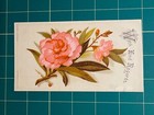 London Needle Co Of Ny Trade Card   Shows Beautiful Needle Display