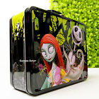 Jack Skellington Tin Box Nightmare Before Christmas Sally Metal Lunch Box Zero