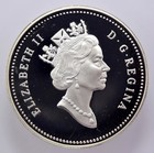 Canada 1990 Proof Canadian Silver Dollar Elizabeth Ii - Henry Kelsey 300th