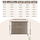 Patio Roller Shade Hdpe Fabric Outdoor Cordless Roll Up Shade For Porch Brown