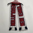 Mls Soccer New England Revolution Adidas Red White Blue Scarf Unisex Adult