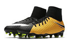 Nike Mens Hypervenom Phelon 3 Iii Df Fg Yellow Black Soccer Cleats Size 8