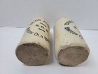 Old Vintage Antique Printed Ginger Beer Bottles Brecon Old Brewery  x2 