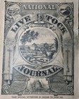 Lot Of 7 Antique  Vtg Farming Ephemera Incl  National Livestock Journals 1879   