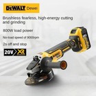 Dewalt 125mm Dcg405 Brushless Cordless Angle Grinder For 20v Batteries