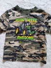 John Deere Dozers Toddler Size  4t Camo Long Sleeve T-shirt
