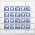 Usps Sailboats 2023 Postcard Rate 5 Sheets Of 20 Stamps