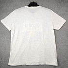 Lucky Brand Corona Beer Shirt Mens Xl Extra Large White Faded Bar Casual Nwt
