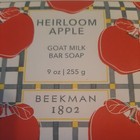 Heirloom Apple Goat Milk Bar Soap Beekman 1802 Large 9 Oz Bar Sealed