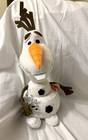 Ty New Olaf 14      Disney Preowned Sven 12     Frozen Plush Animals Lot