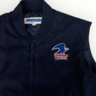 Vintage Usps Employee Insulated Vest Jacket Full Zip Thinsulate Size Small 