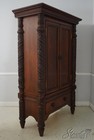64645  Ralph Lauren Safari Collection Mahogany Armoire