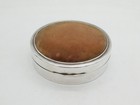 Victorian Large Sterling Silver Pin Cushion Sewing Box Antique 1901 London