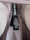Pink Active By Victoria s Secret Sports Bra Mauve Taupe Racerback Size Small