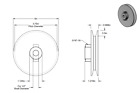 Chicago Die Cast Pulley 4  Diameter 1 2  Bore Single V Groove For A Belts 400-a