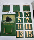 Vtg Missouri Pacific Lines Tin Litho Over Cardboard Perpetual Railroad Calendar