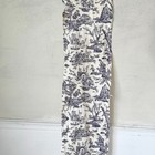 86x 12 5 Purple Toile De Jouy Cotton Fabric Material Patchwork Quilting Cloth