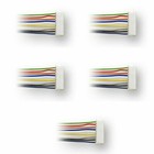 Digitrax Dhwh   New 2025   9 Pin Dcc To Bare Wire Harness   5 Pack