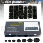 170pcs Rubber Grommet Firewall Hole Plug Electrical Wiring Gasket Assortment Kit