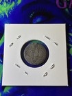 1841 Victorian Silver Love Token Coin Monogram Ch Hand Engraved Seated Liberty 