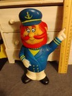 Vtg Advertising Toy Sailor Sea Captain  d  Piggy Bank 8  Very Rare 