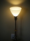 Vintage Stiffel Regency Brass Torchiere 39  Table Lamp Light