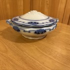 Antique W  H  Grindley   Co  Flow Blue Covered Tureen    lorne  Pattern England