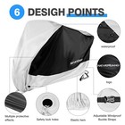 M-4xl Motorcycle Cover Bike Waterproof Outdoor Rain Dust Sun Uv Scooter Protect