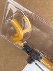 Twin Hook Design Steering Wheel Anti Theft Lock Yellow With 2 Keys