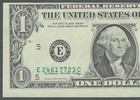 1988  1 Misaligned Overprint Error Better Richmond Unc Federal Reserve Note 