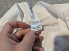Walmart Vision Center Jacket Mens Large White Scrub Lab Coat Employee 