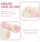 Maogolan Giant Stuffed Puppy Dog Big Plush Extra Large 31 Inches  Pink 