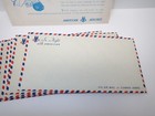 Vintage American Airlines Air Mail Stationery Complimentary Envelopes Ephemera