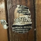 Vintage Adirondack 6  Toboggan Wood Sled