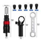 Electric Rivet Nut Gun Adapter For Cordless Drill Riveting Riveter Insert Tool