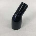 Black 3  To 2  Inch Silicone Hose 45 Degree Intercooler Pipe Reducer